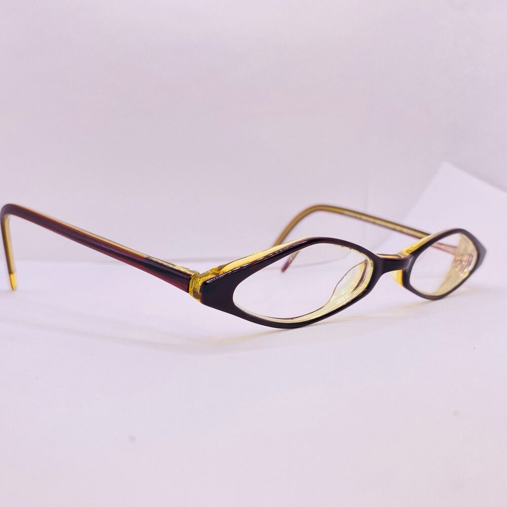 Vintage Booth & Bruce England Eyeglasses Frames Authentic Cola Sunshine 319 47MM